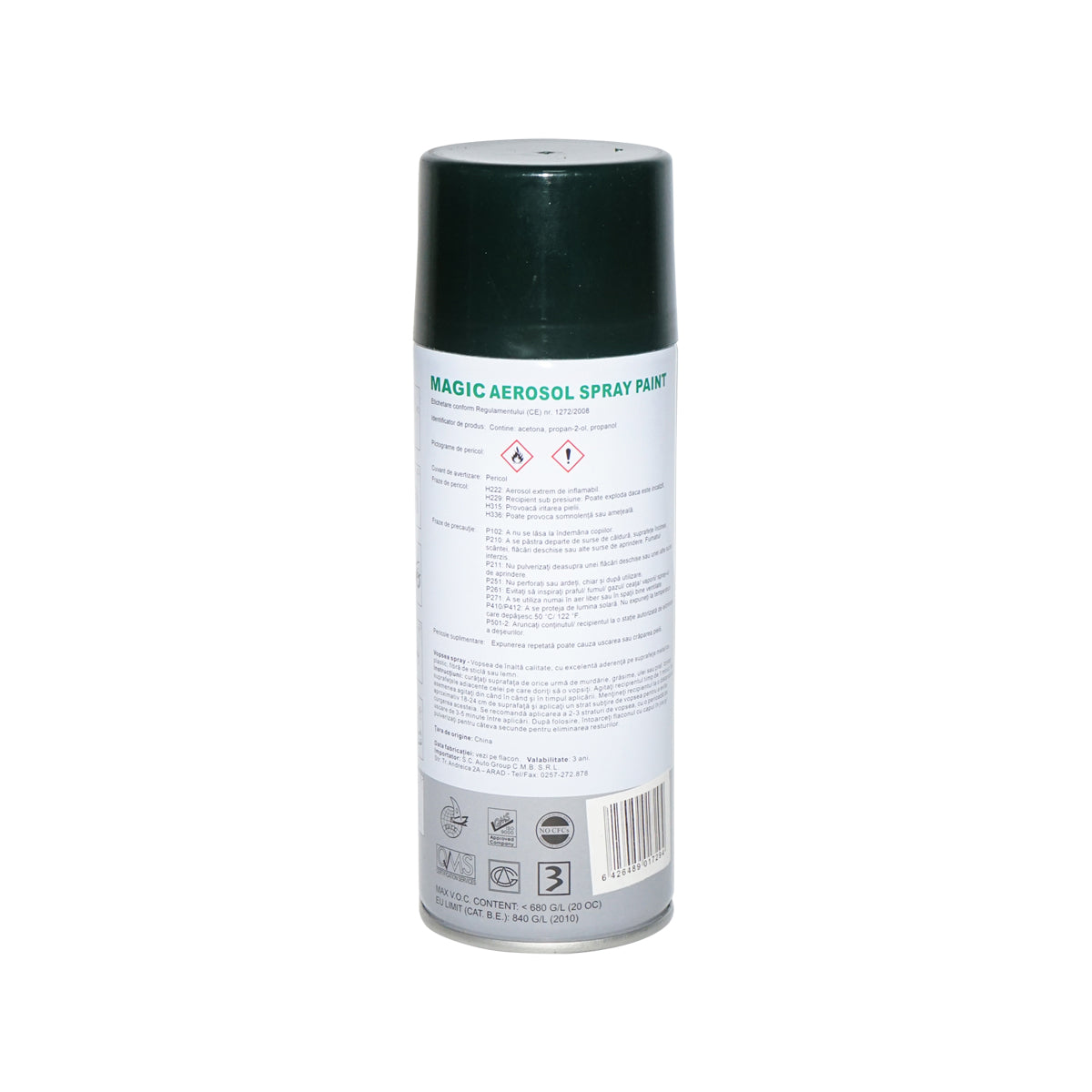 Spray vernice Magic verde 560, 400 ml
