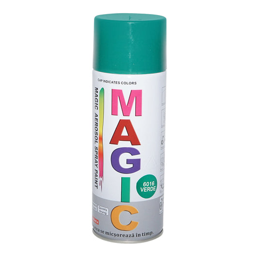 Spray vernice Magic verde 6016, 400 ml