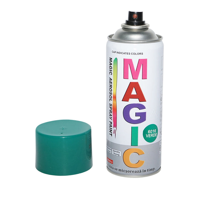 Spray vernice Magic verde 6016, 400 ml