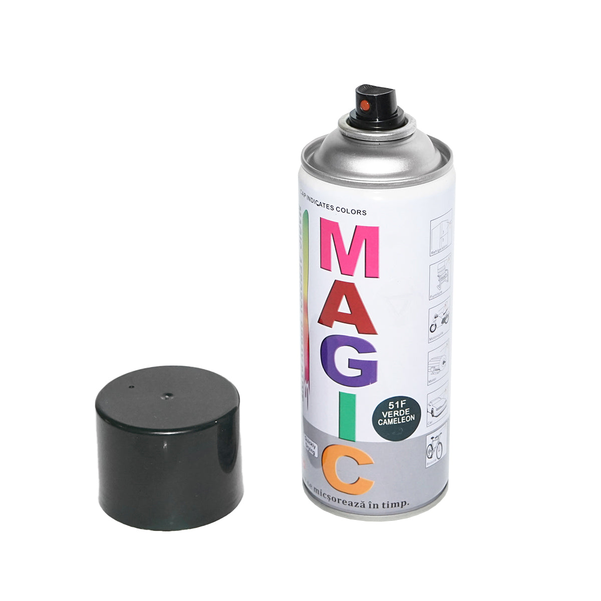 Spray vernice Magic verde camaleonte 51F, 450 ml