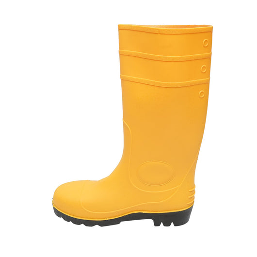 Stivali da lavoro in gomma, gialli, taglia 44 Crownman.