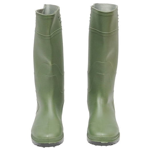 Stivali da lavoro in PVC verde, taglia 43, modello 001GB