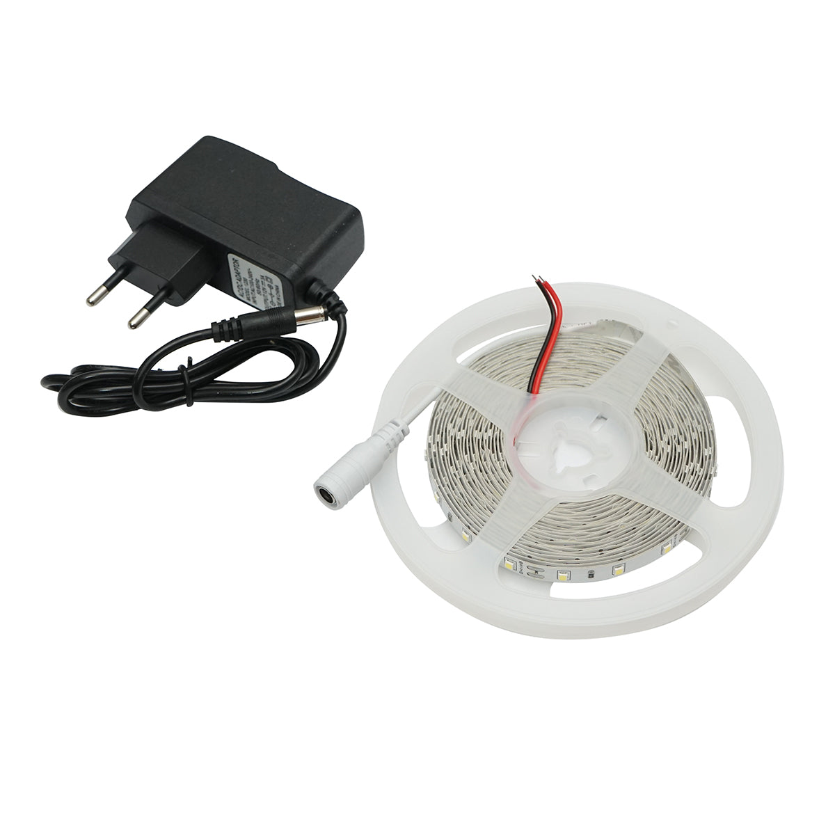 Striscia LED 2835 4.8W/m 6000K, 12-220V rotolo 5m, 60 LED/m IP20