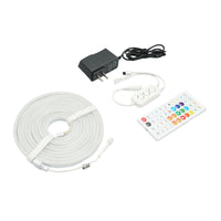 Striscia LED 3m RGBIC smart, 24V DC, bluetooth, telecomando, applicazione SurpLife IP65