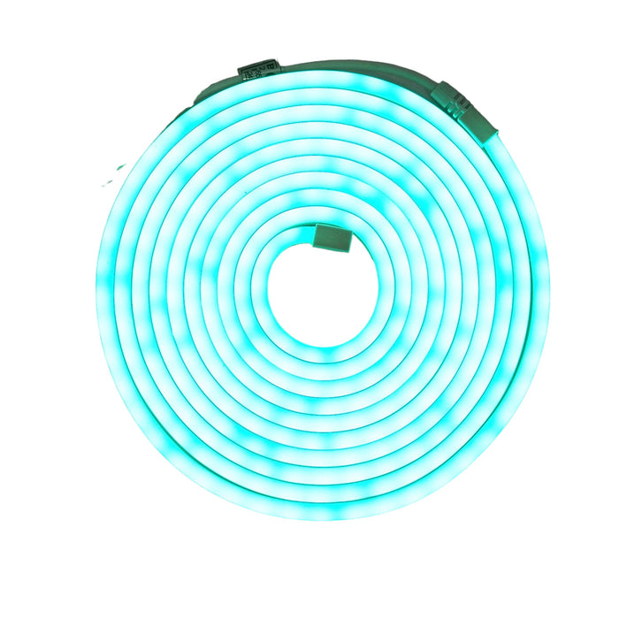 Striscia LED 3m RGBIC smart, 24V DC, bluetooth, telecomando, applicazione SurpLife IP65