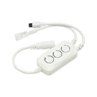 Striscia LED 3m RGBIC smart, 24V DC, bluetooth, telecomando, applicazione SurpLife IP65