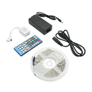 Striscia LED 5050 12W/m RGBW, 12-220V rotolo 5m, 60 LED/m IP20