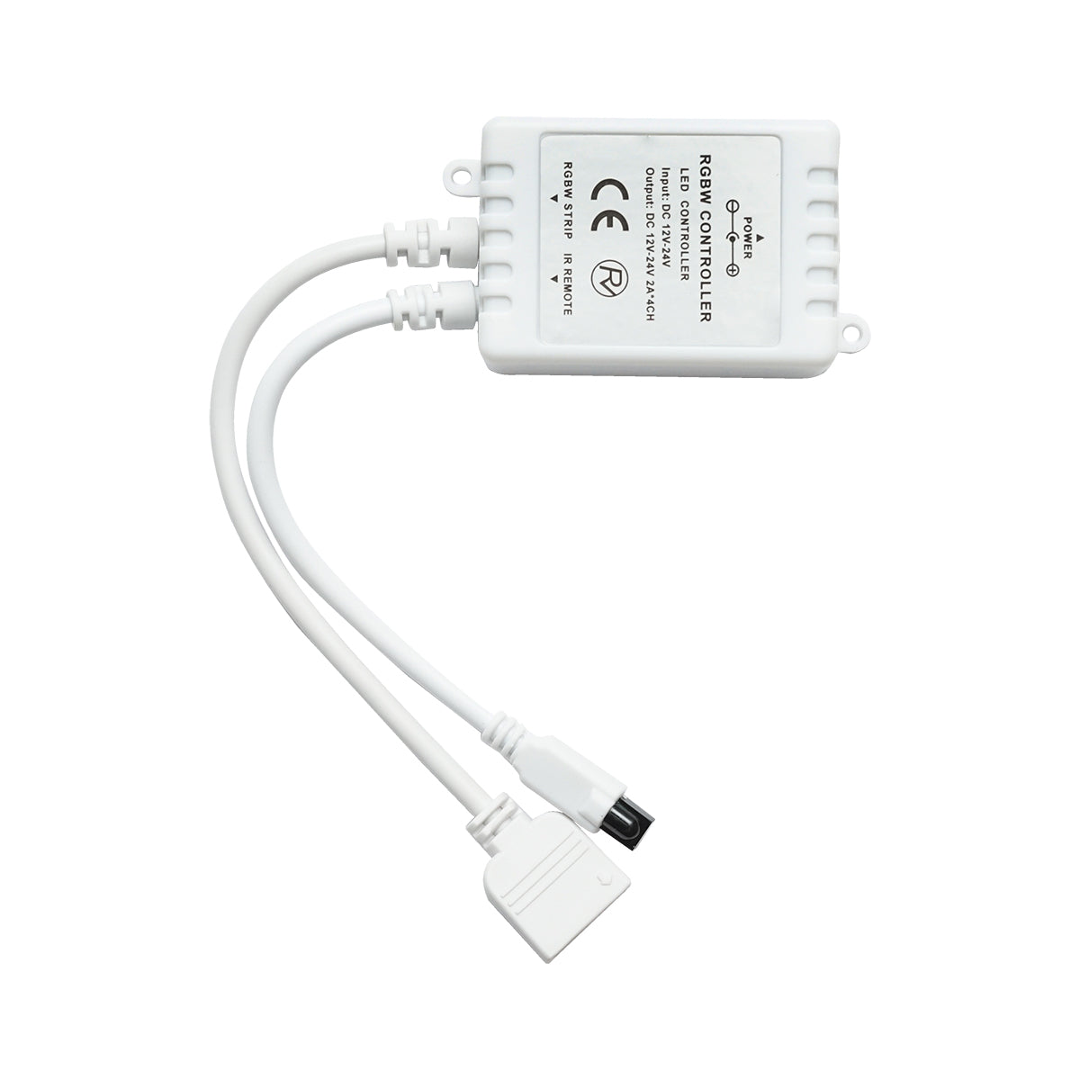 Striscia LED 5050 12W/m RGBW, 12-220V rotolo 5m, 60 LED/m IP20