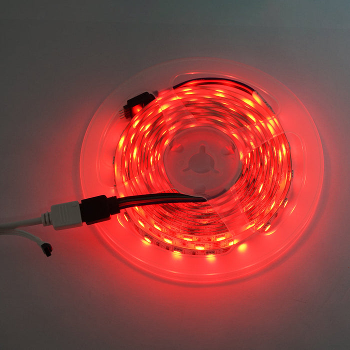 Striscia LED 5050 14,4W/m RGB, 12-220V rotolo 3m, 60 LED/m IP20