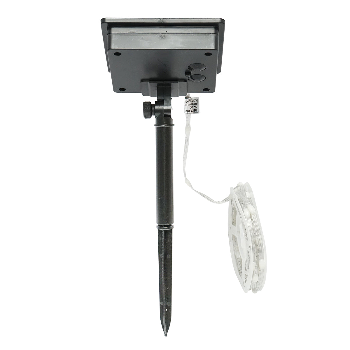 Striscia LED con pannello solare 5V, 5m, telecomando RGB+IC IP65