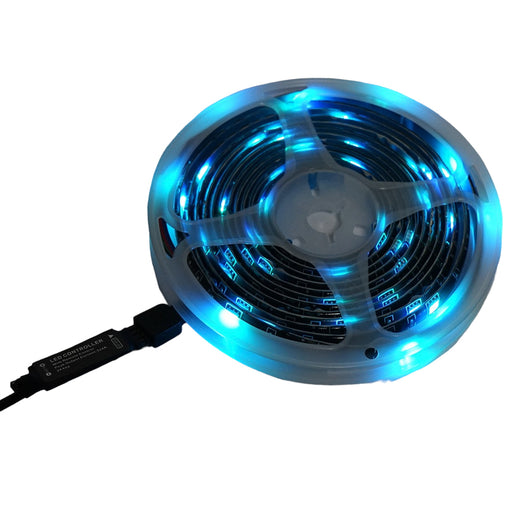 Striscia LED con telecomando 5V, 3m, controllo vocale RGB