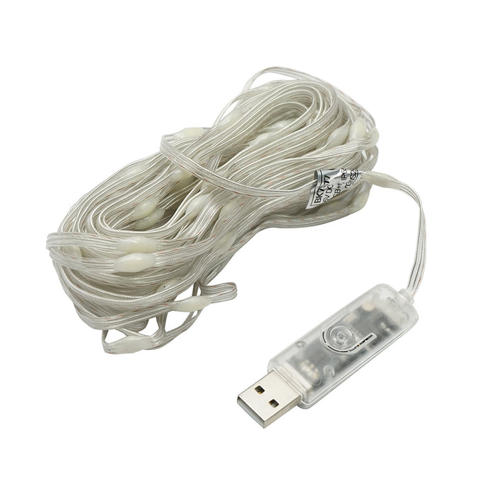 Striscia LED intelligente 2W/m 5V con telecomando, controllo musicale, bluetooth, applicazione USB, 10m RGB+IC IP68