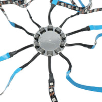 Striscia LED modello Fireworks 11x0,5+1x2m 5V, USB, bluetooth, controllo vocale, applicazione RGB+IC