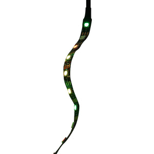 Striscia LED modello Fireworks 11x0,5+1x2m 5V, USB, bluetooth, controllo vocale, applicazione RGB+IC