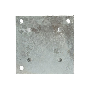 Supporto per palo, montaggio con viti 91x91x150, acciaio zincato, galvanizzato