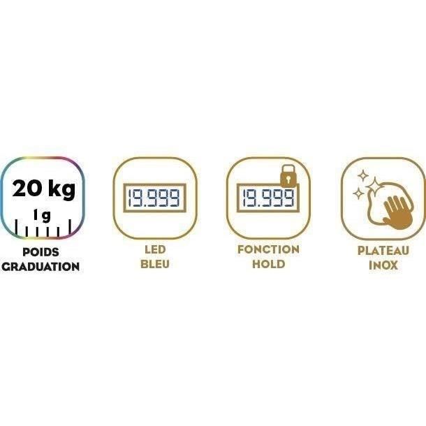 Bilancia professionale - Perfect 20 - USB - Riparabile