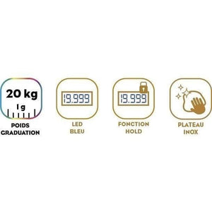 Bilancia professionale - Perfect 20 - USB - Riparabile