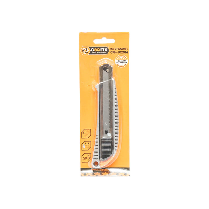 Taglierino professionale 18x100mm con manico in alluminio Coofix