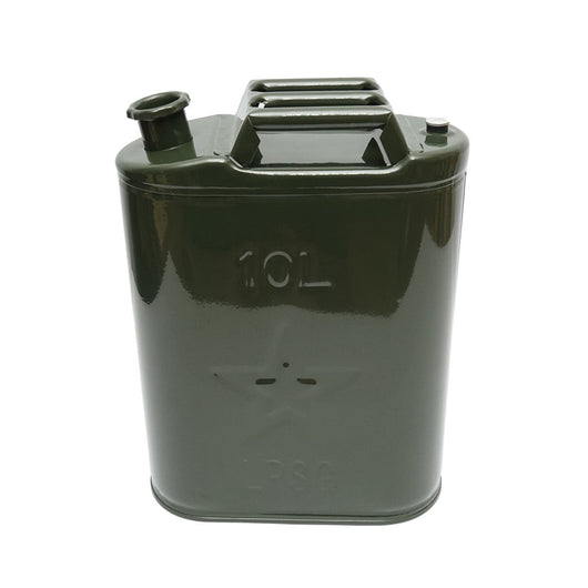 Tanica in metallo da 10 litri con tappo a vite