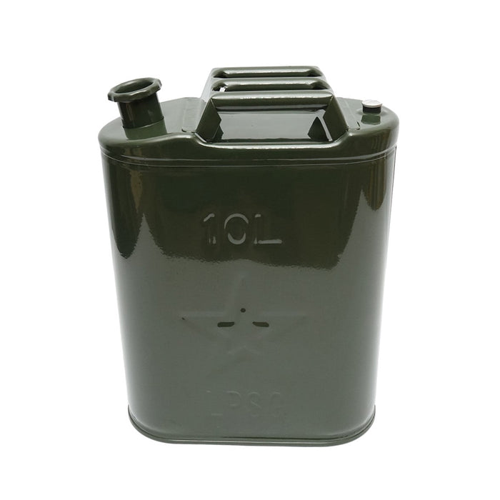 Tanica in metallo da 10 litri con tappo a vite