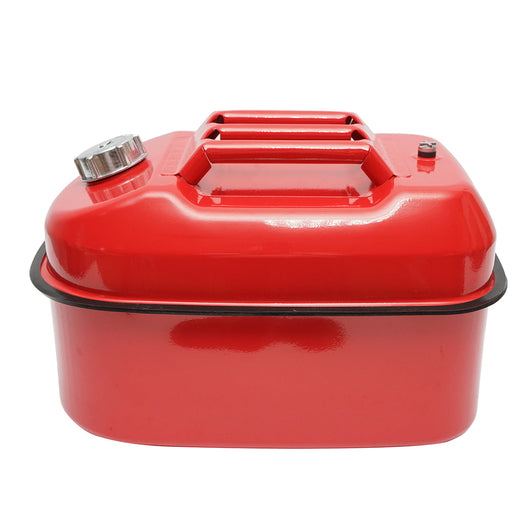 Tanica in metallo orizzontale da 20 litri Con tubo flessibile e tappo a vite