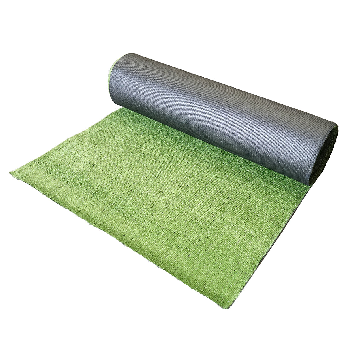 Tappeto di erba artificiale verde 1x30 m, filo 7 mm, 1 strato PP e rete PU