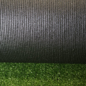 Tappeto di erba artificiale verde 1x30 m, filo 7 mm, 1 strato PP e rete PU