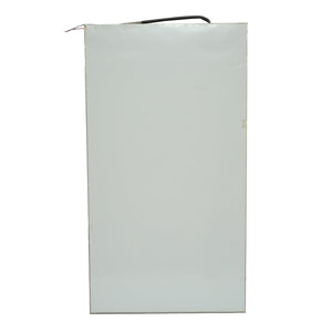 Tappeto riscaldante elettrico in alluminio per animali, 160W 230V.