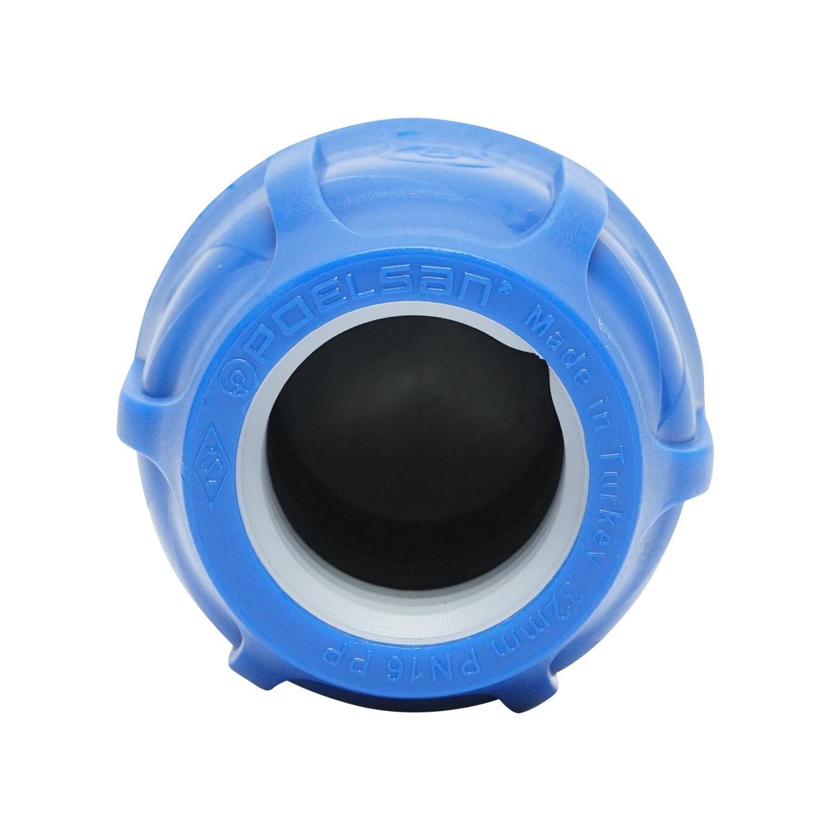 Tappo a compressione con filettatura interna 32mm, PN16 per sistemi di irrigazione Tappo Fine Linea RACCORDO A COMPRESSIONE