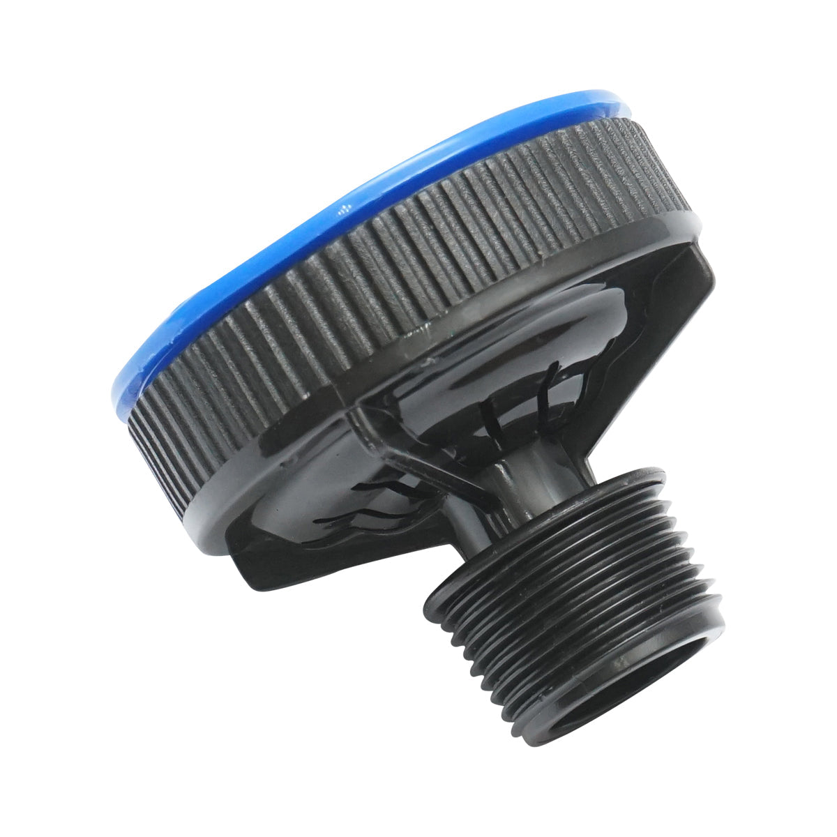 Tappo di gocciolamento con filettatura esterna D20mm per sistemi di irrigazione.