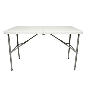 Tavolo pieghevole da giardino con maniglia 122x61x74 cm