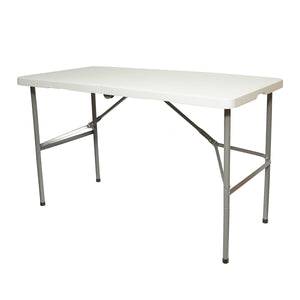 Tavolo pieghevole da giardino con maniglia 122x61x74 cm