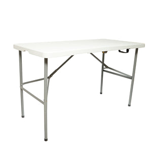 Tavolo pieghevole da giardino con maniglia 122x61x74 cm