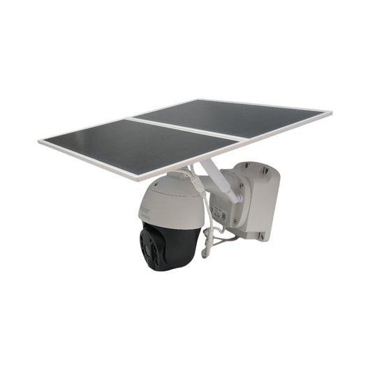 Telecamera di sorveglianza 2 MP 1080P, 4G, WIFI 2.4 GHz, pannello solare da 4.3W, batteria 21700, controllo PTZ a 360°, rilevamento umano PIR, visione notturna intelligente IR e applicazione Ubox