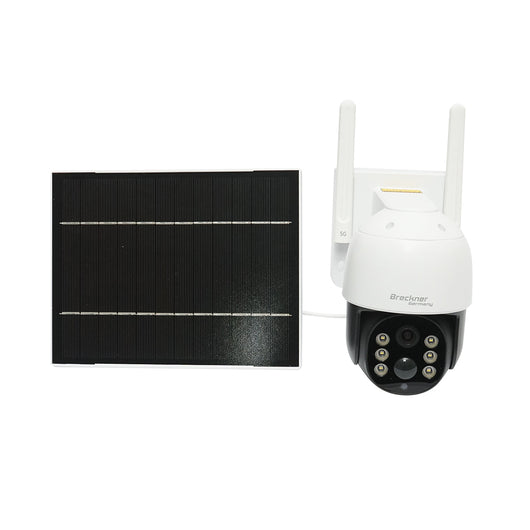 Telecamera di sorveglianza 4 MP con pannello solare da 7.6W, batteria 18650, WIFI con scheda SIM 4G, rotazione 360° PTZ, sensore di movimento, rilevamento umano PIR, memoria da 64 GB e applicazione iCSee