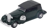 Modello in Miniatura di Porta Aperta 1:32 Scala - Materiale Antico - Decorazione per Ufficio - Verde .