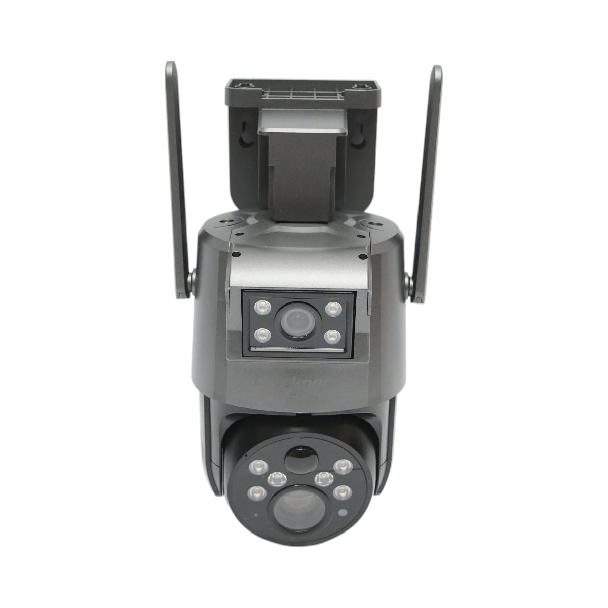 Telecamera di sorveglianza con lente doppia 6 MP, 4G, WIFI 2.4 GHz, pannello solare, batteria da 10.000 mAh, controllo PTZ a 360°, rilevamento umano PIR, visione notturna e applicazione Ubox