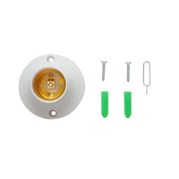 Telecamera di videosorveglianza con 2 lenti PTZ smart-bulb, WIFI 2.4G 1080P FHD 2MP, lampadina E27 con sensori di movimento, visione notturna e applicazione V380 Pro