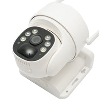 Telecamera di videosorveglianza da 3 MP, WIFI rotante con pannello solare da 5 W, PTZ, 1080P, sensore di movimento, visione notturna, applicazione V380 Pro