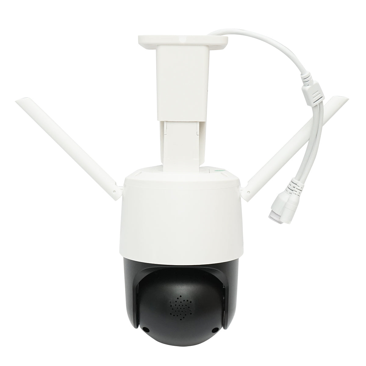 Telecamera di videosorveglianza da 6 MP con doppio obiettivo, P2P WIFI 2.4G 1080P, PTZ con sensore di movimento, rilevamento presenza umana e applicazione iCSee