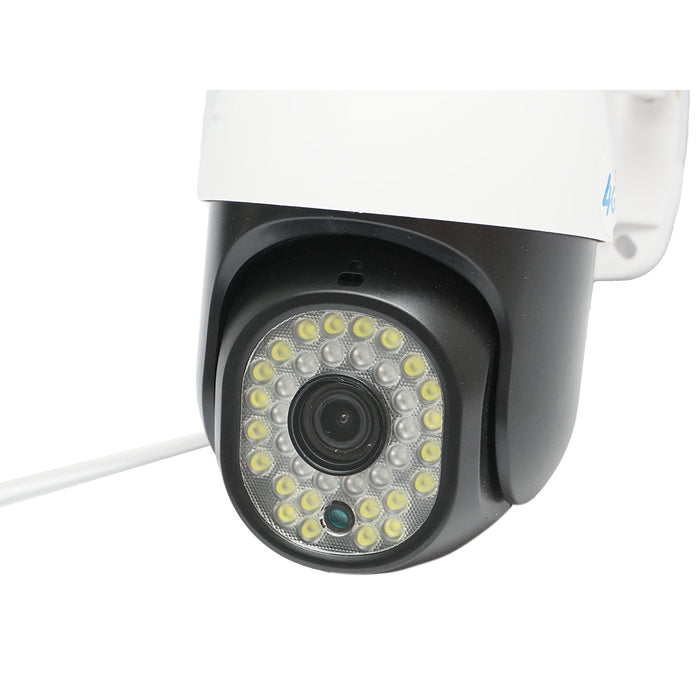 Telecamera di videosorveglianza intelligente P2P WIFI e 4G 3MP, sensore di movimento, rilevamento umano, visione notturna, PTZ rotante a 355 gradi, applicazione V380 Pro