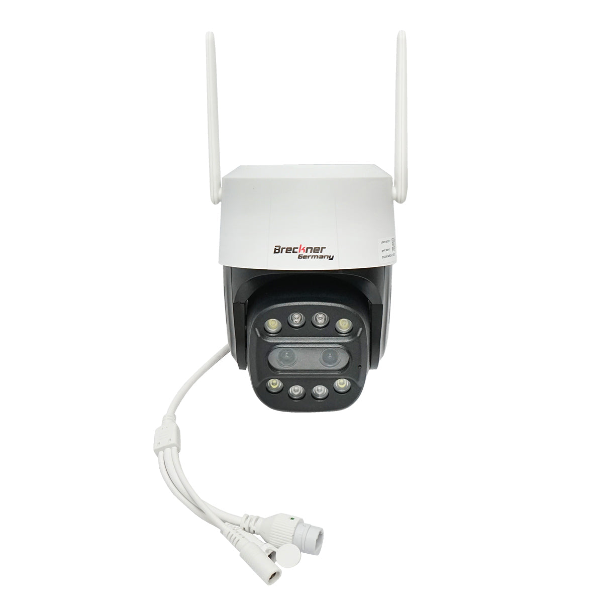 Telecamera di videosorveglianza WIFI per interni/esterni 4M ultra HD, PTZ, sensore di movimento, rotante, 90 gradi, 220V IP66