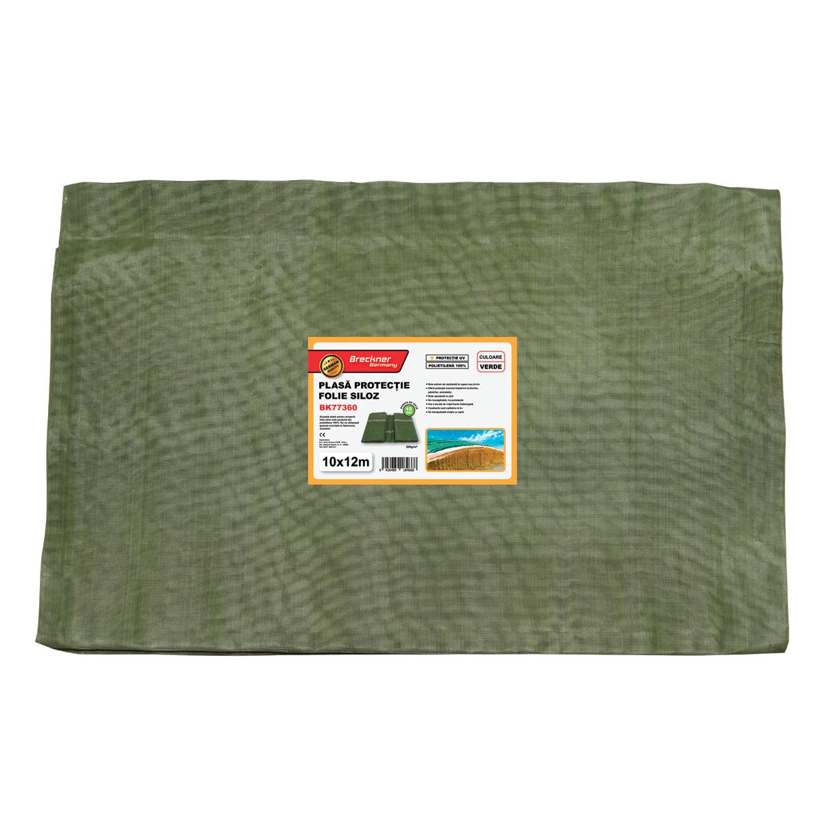 Telone di protezione per insilato 10 x 12 mt. 200gr/m2. Rete di protezione per insilati Rete/copertura di protezione per silo Breckner Germany