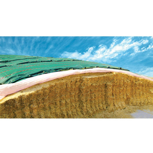 Telone di protezione per insilato 15 x 18 mt. 200gr/m2. Rete di protezione per insilati Rete/copertura di protezione per silo Breckner Germany