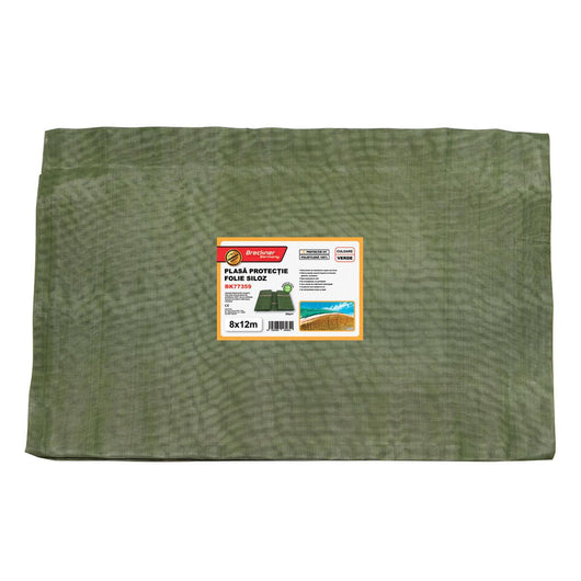 Telone di protezione per insilato 8 x 12 mt. 200gr/m2. Rete di protezione per insilati Rete/copertura di protezione per silo Breckner Germany