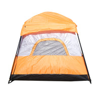 Tenda da campeggio per 2-4 persone con veranda, impermeabile, con protezione UV e zanzariera, 330x210x180 cm