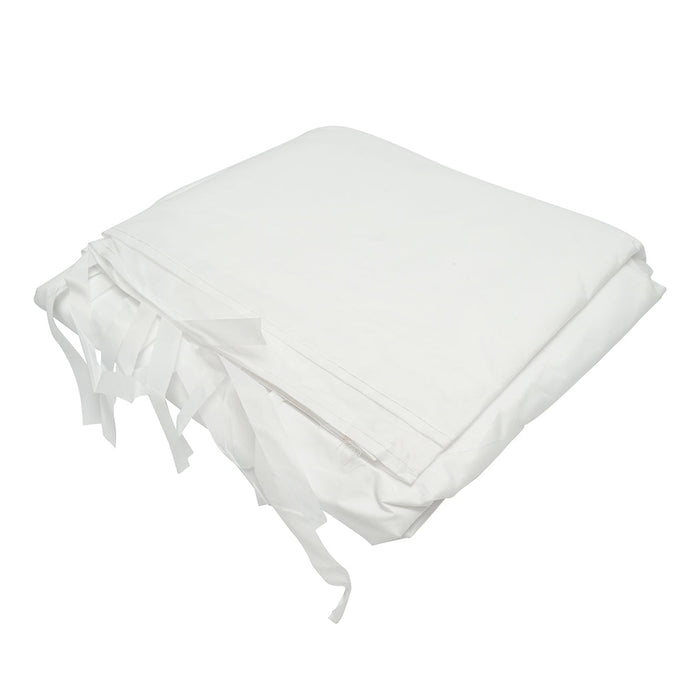 Tenda laterale bianca 9m per gazebo