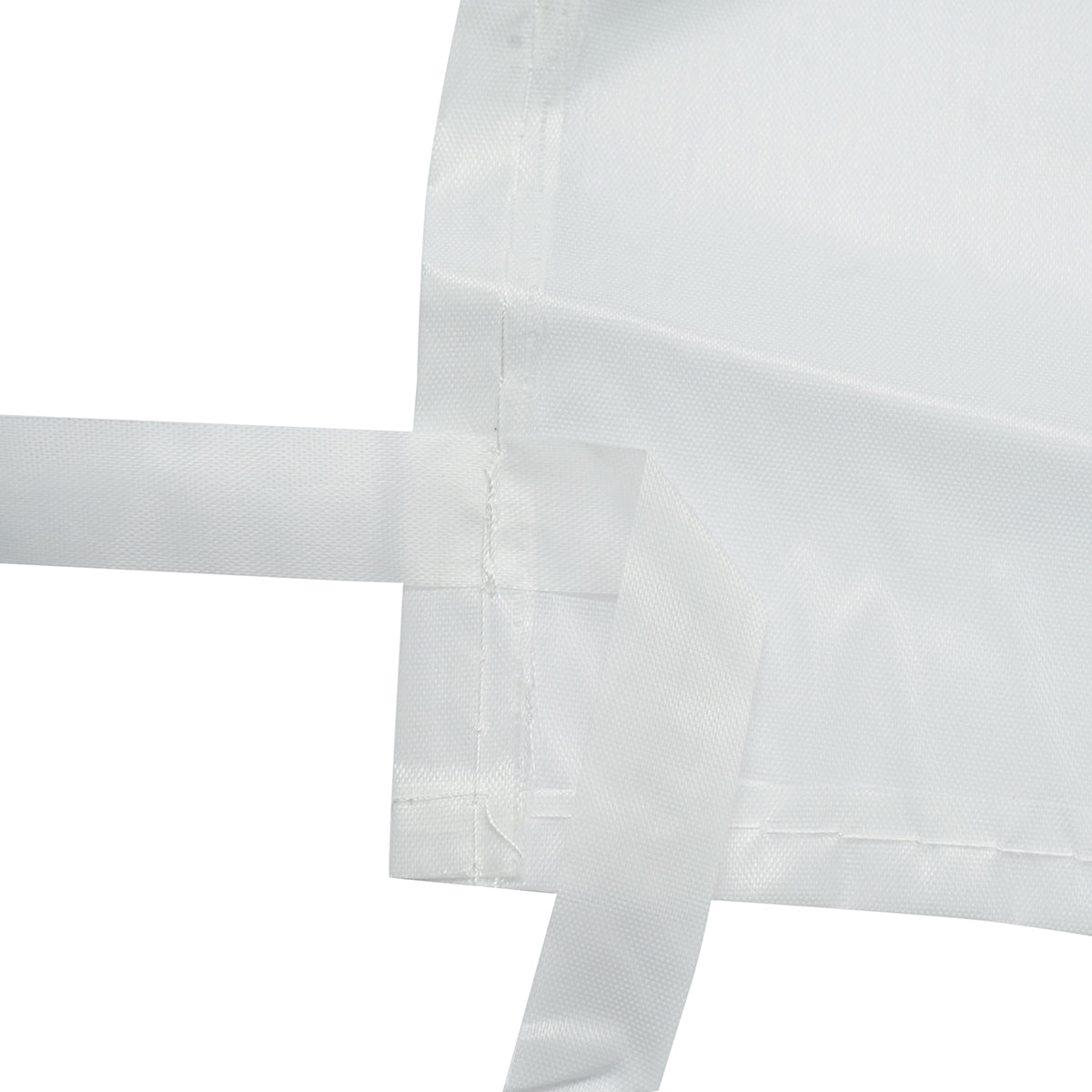 Tenda laterale bianca 9m per gazebo