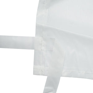 Tenda laterale bianca 9m per gazebo