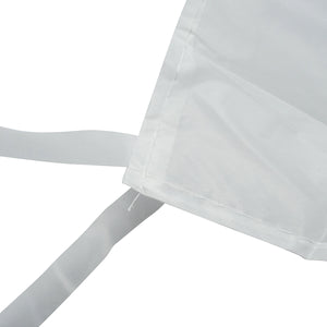 Tenda laterale bianca da 3 m per gazebo